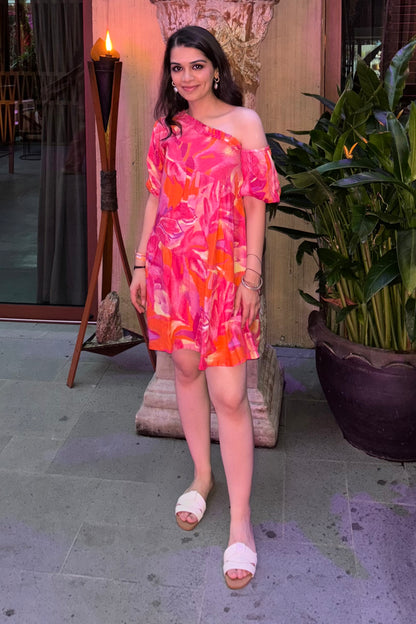 Napoli Dress - Abstract