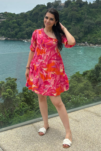 Napoli Dress - Abstract