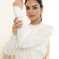 MANSI GOYAL in White Trench Dress