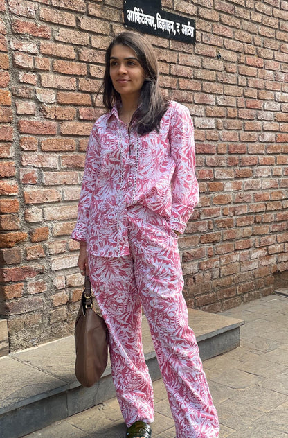 Sicily Co-ord Set - Pink