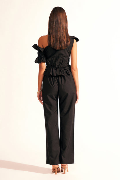 Rose Jumpsuit - Black