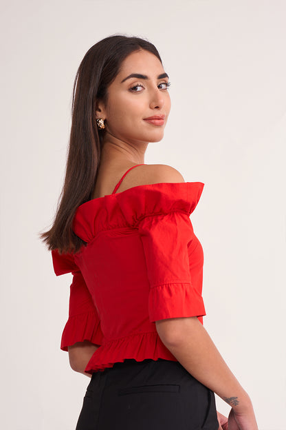 Clyde Top - Red