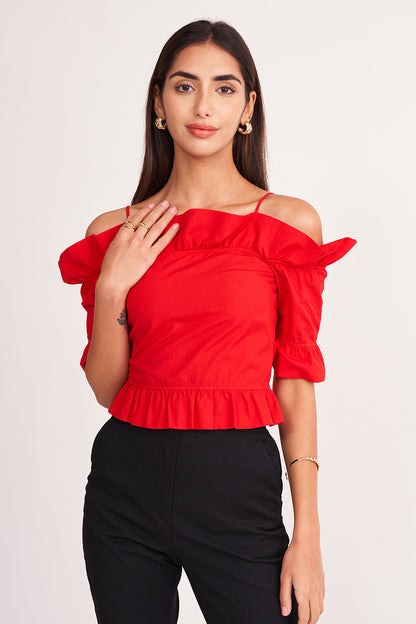 Clyde Top - Red