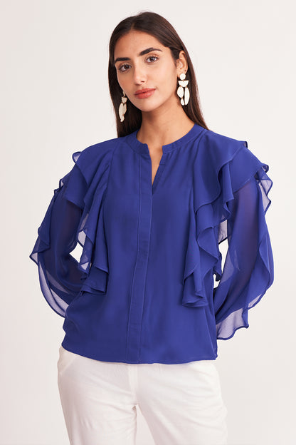 Giselle Ruffle Top