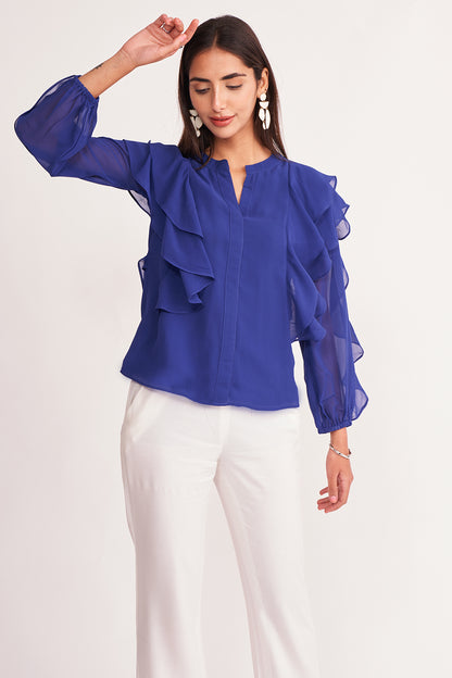 Giselle Ruffle Top